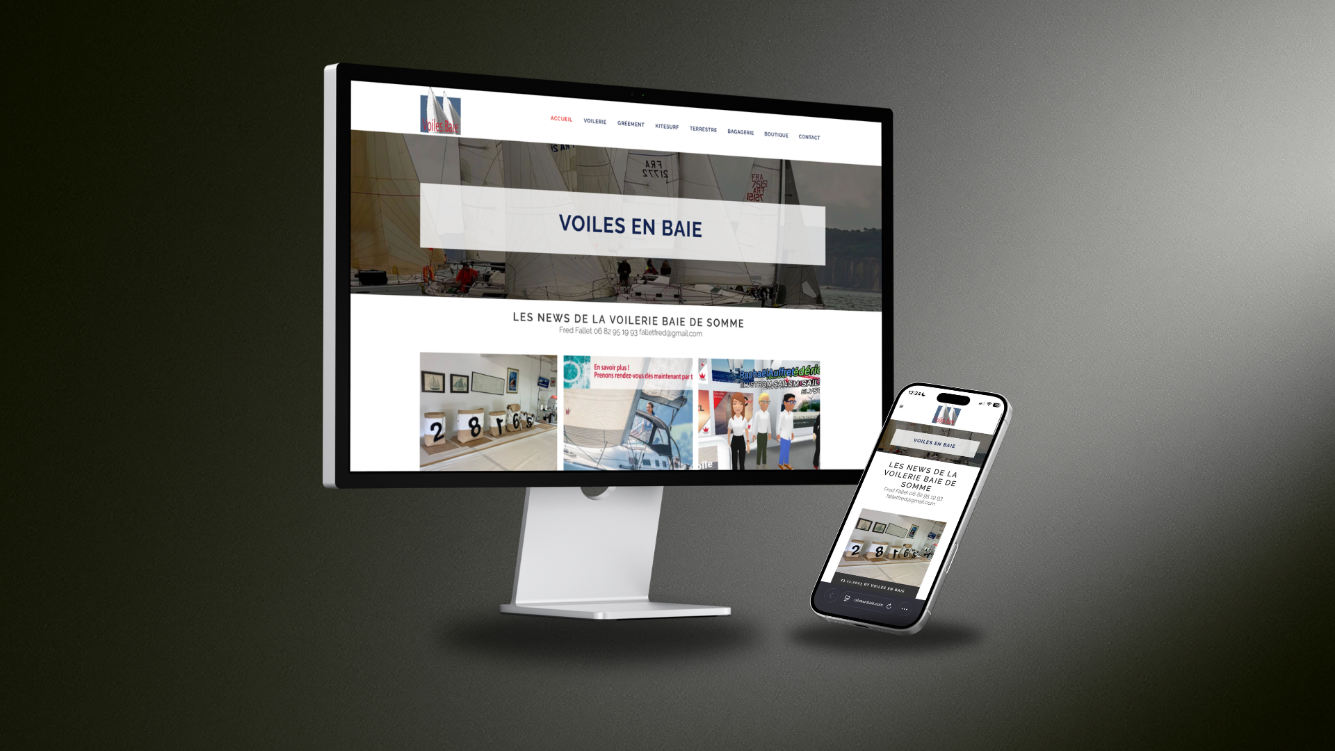 Voiles en Baie : un site internet pour valoriser un savoir-faire artisanal