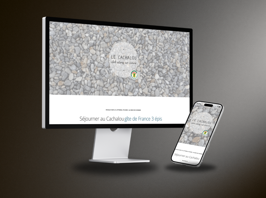 Le Cachalou : un site internet pour valoriser un gîte de charme