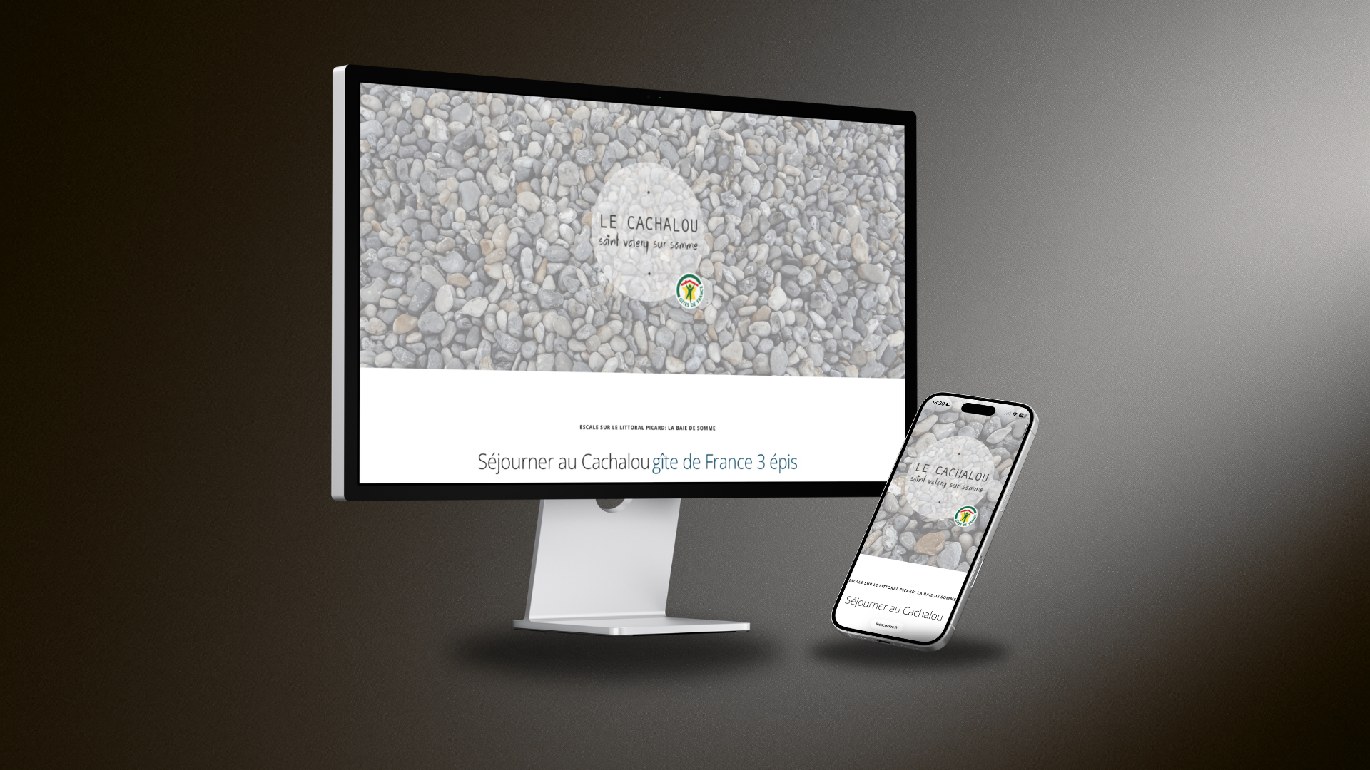Le Cachalou : un site internet pour valoriser un gîte de charme