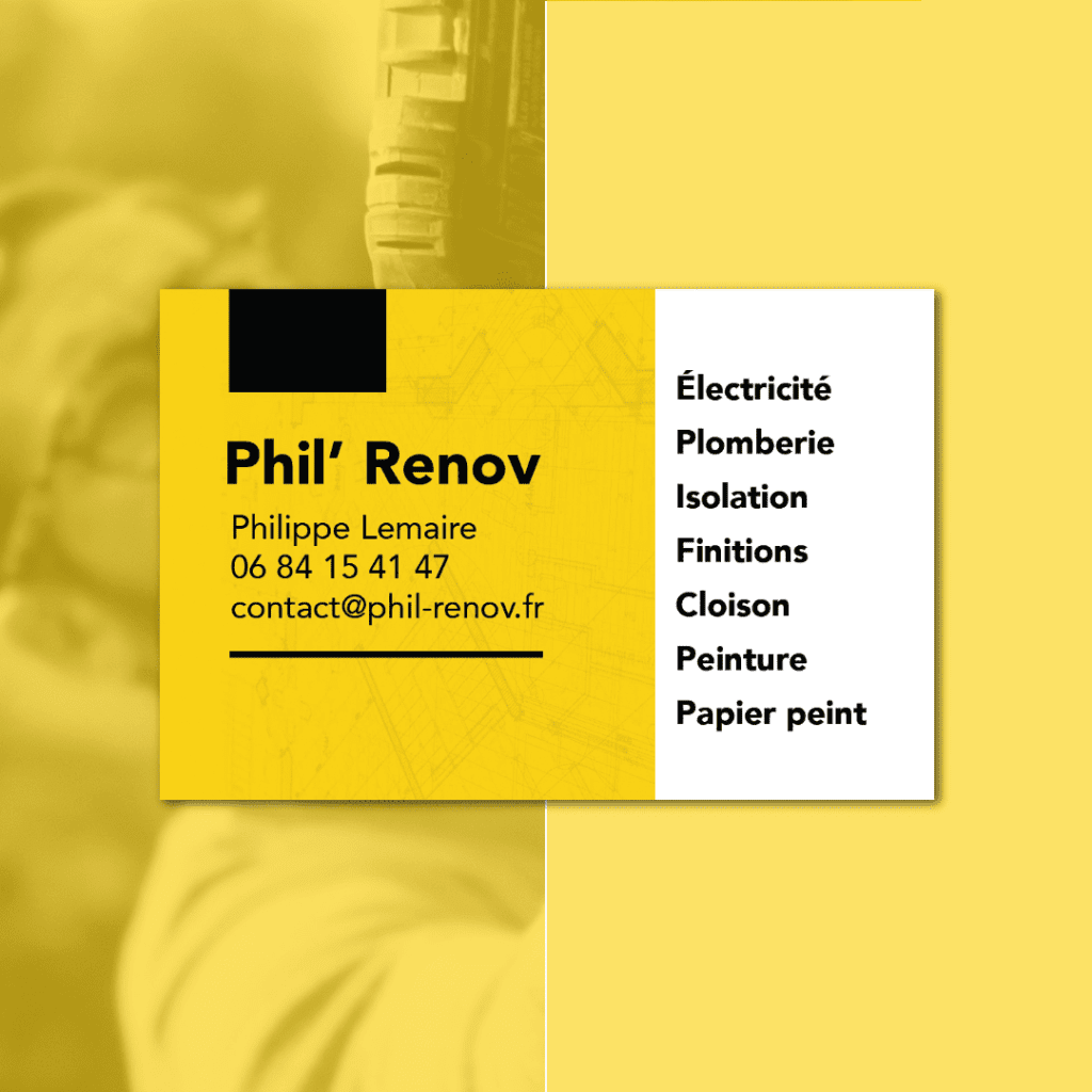 Carte de visite Phil Renov