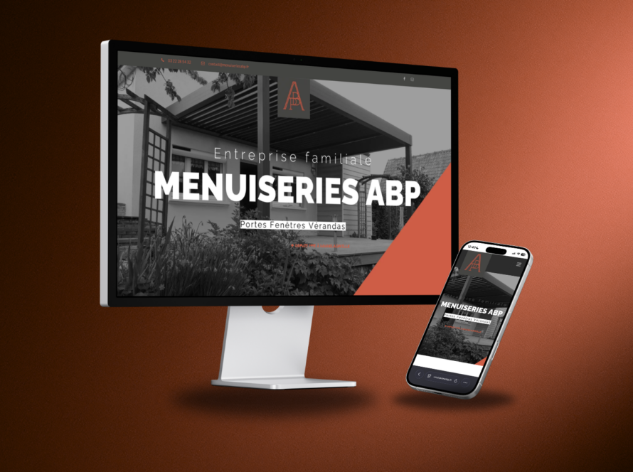 Menuiseries ABP : une communication complète pour un artisan local