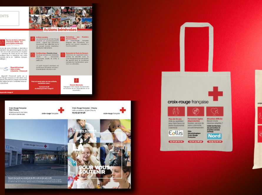 Croix-Rouge Française : des supports de communication au service de la solidarité