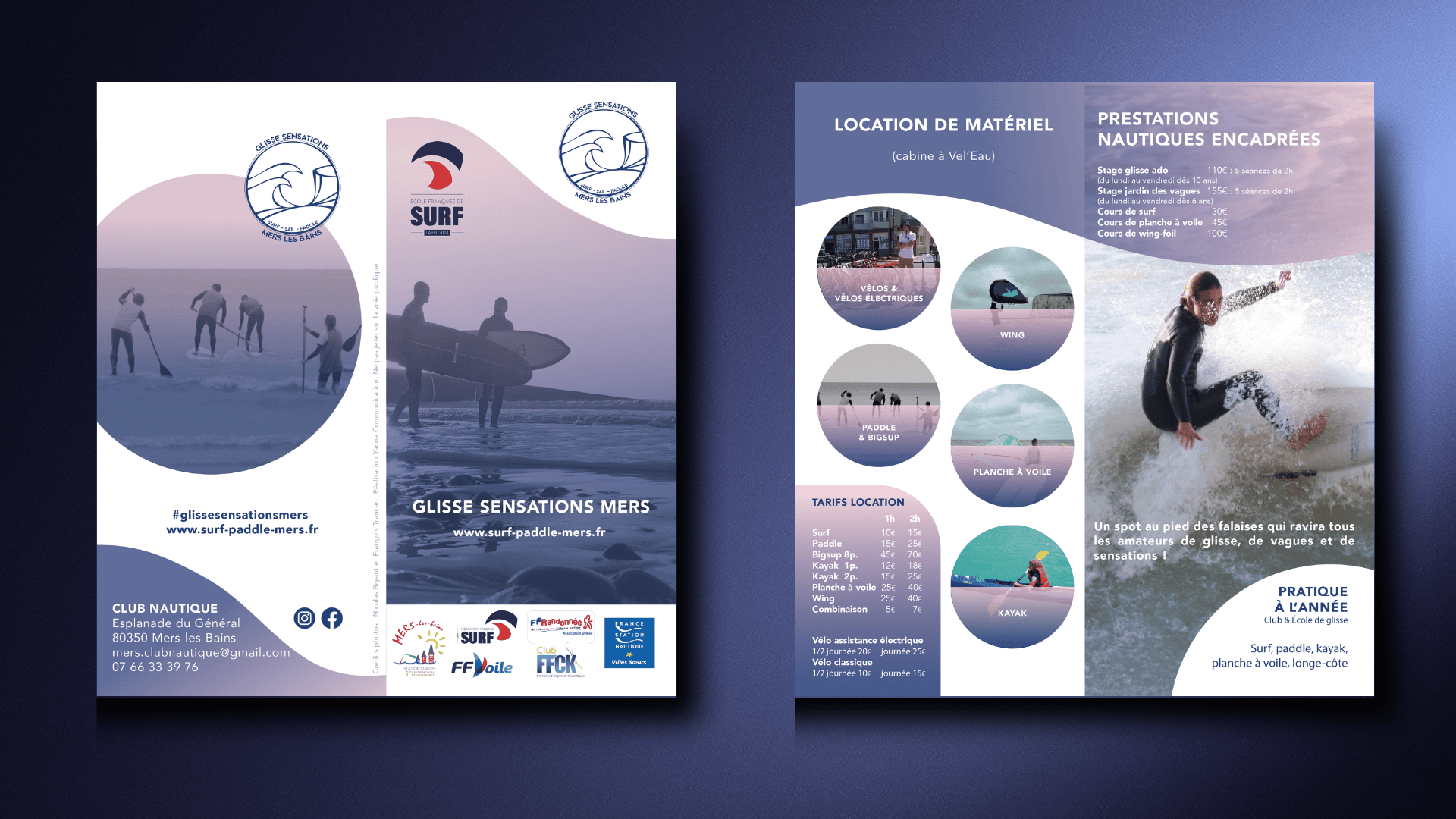 Glisse Sensations Mers : une communication au service des sports de glisse