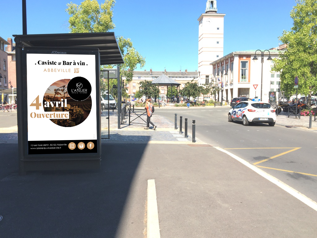 L’Atelier du Vin Abbeville : une identité visuelle et une communication sur mesure