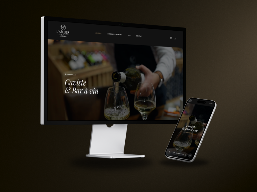L'Atelier du Vin : une identité visuelle pour une cave d'exception