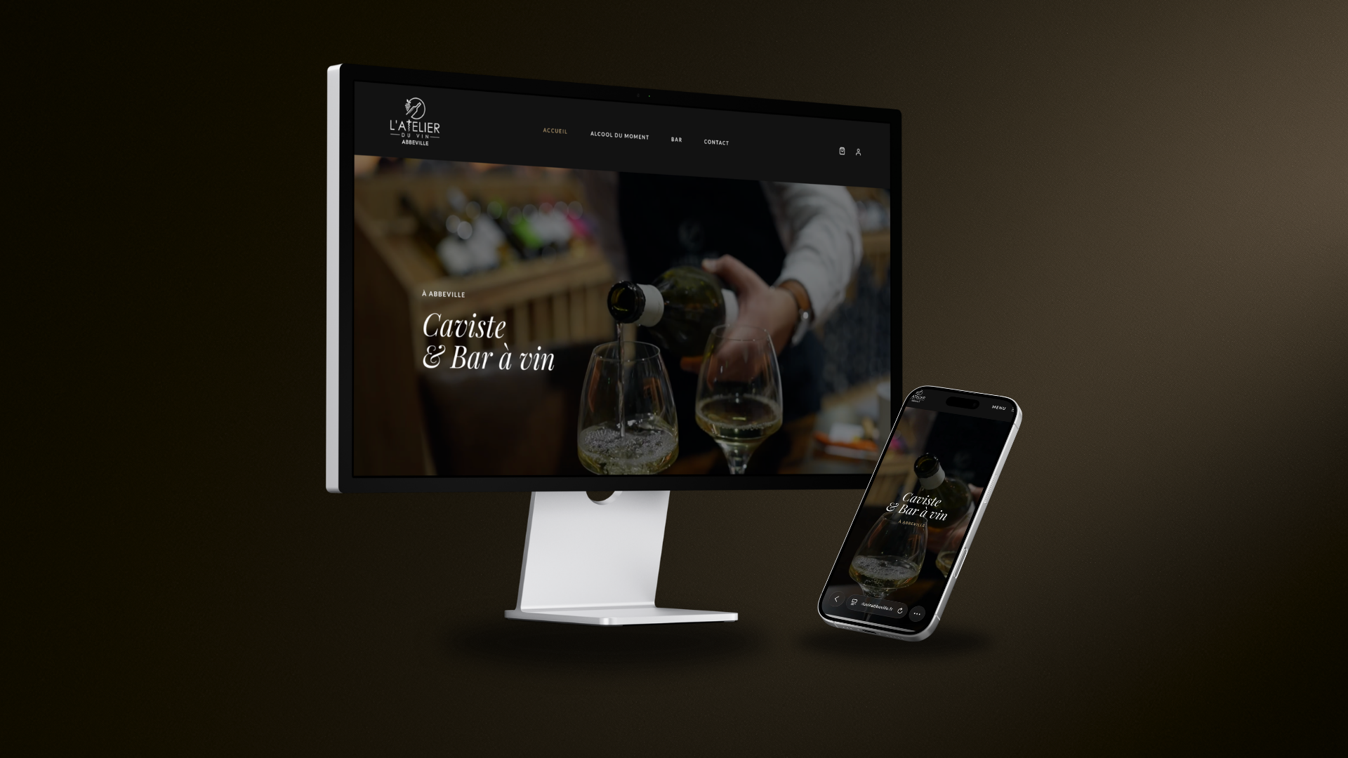 L’Atelier du Vin : une identité visuelle pour une cave d’exception