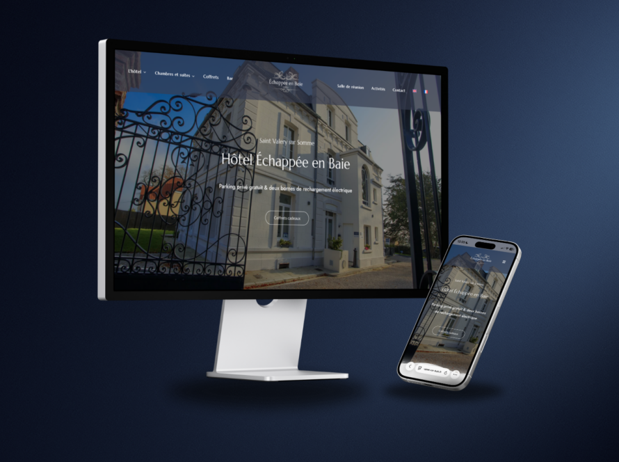 Échappée en Baie : une identité digitale pour un hôtel de charme