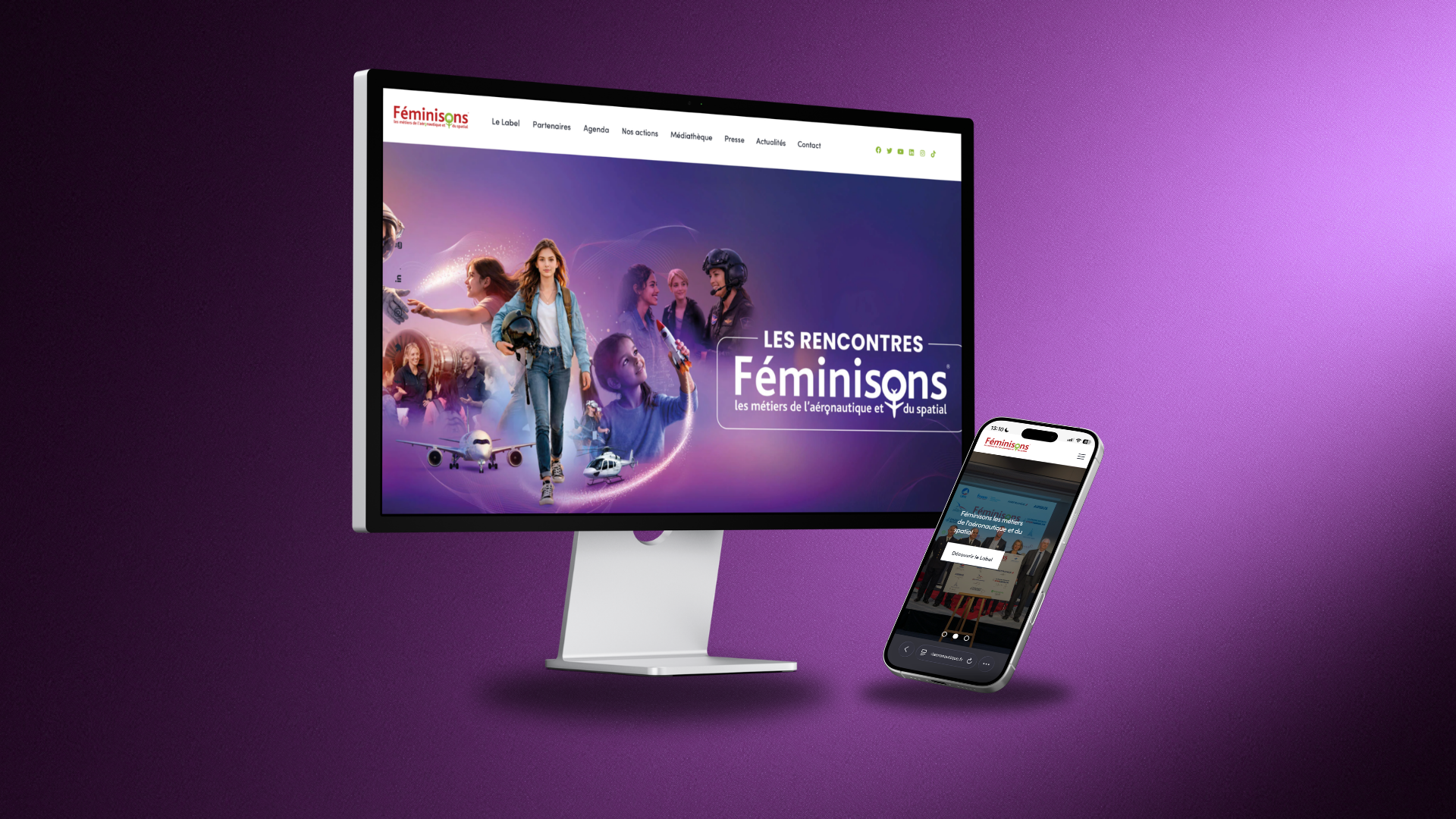 Féminisons les métiers de l’aéronautique et du spatial : un site au service de la mixité