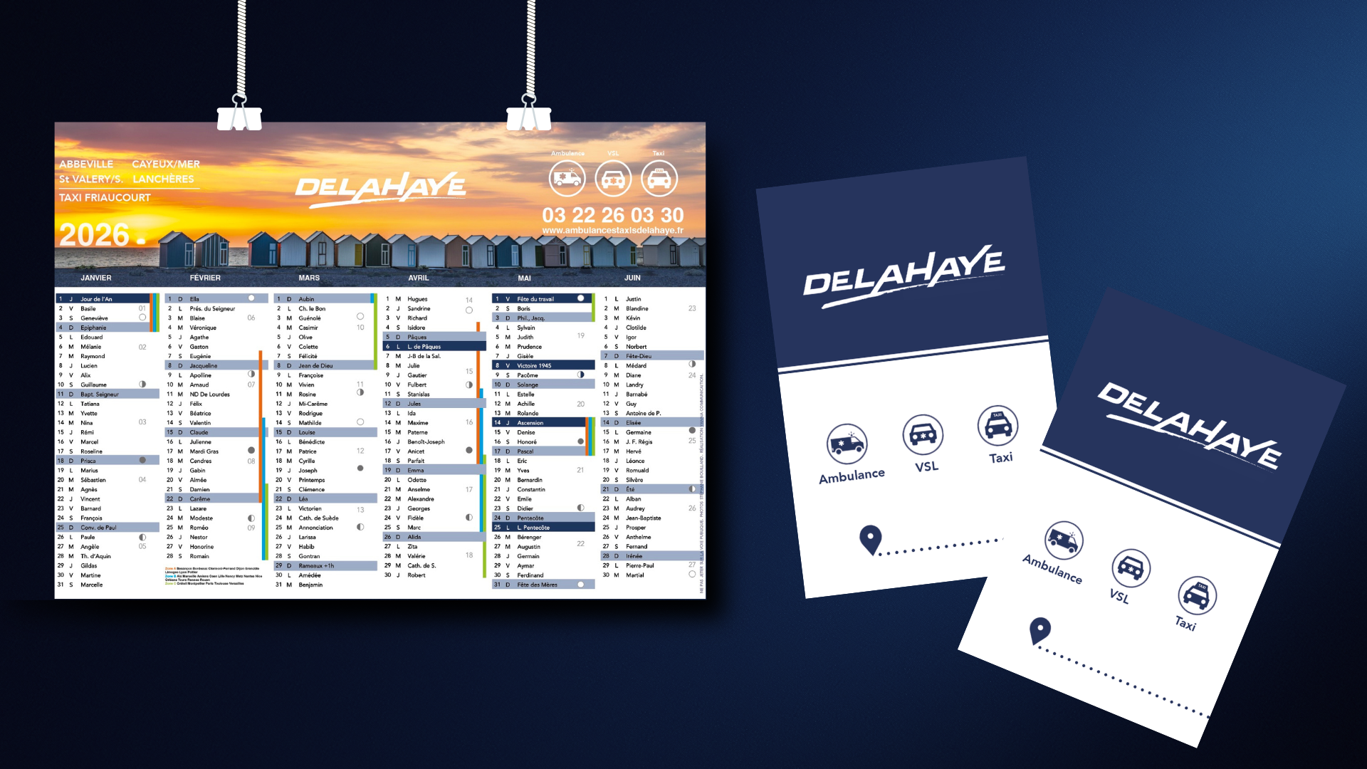 Delahaye Ambulance : des supports de communication au service du transport