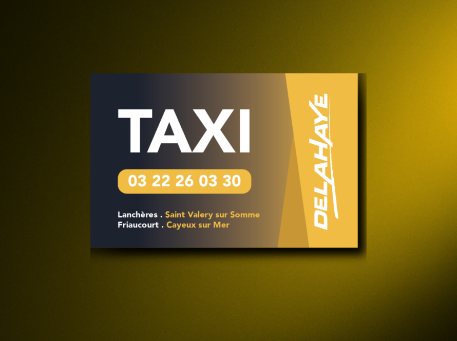 Delahaye VSL Taxi : une identité graphique au service de la mobilité