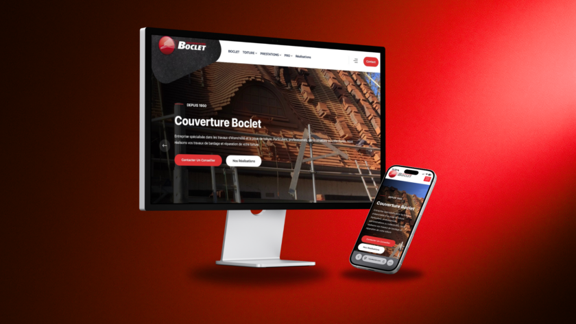 Couverture Boclet : un site internet pour valoriser son savoir-faire