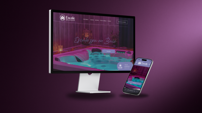 Escale Spa en Baie : un site internet dédié au bien-être