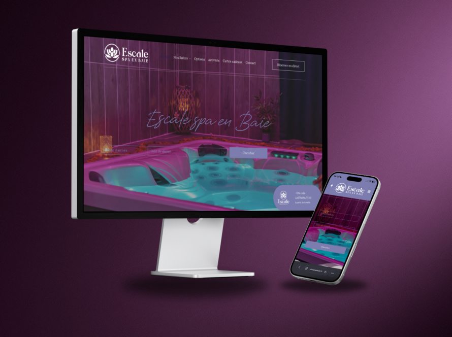 Escale Spa en Baie : un site internet dédié au bien-être