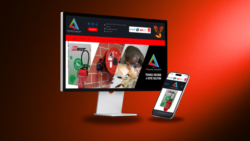 Triangle Incendie : un site internet pour valoriser son expertise