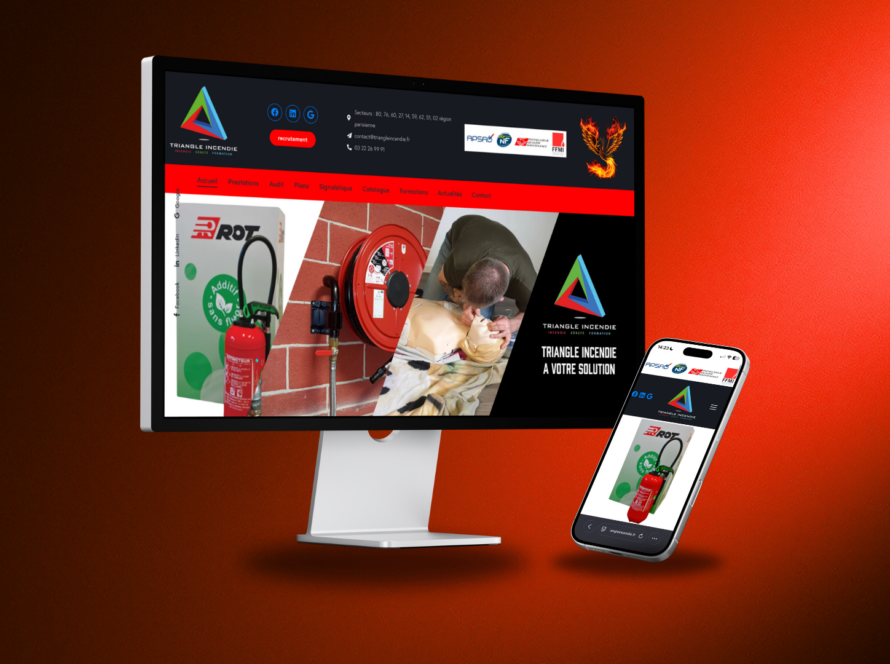 Triangle Incendie : un site internet pour valoriser son expertise