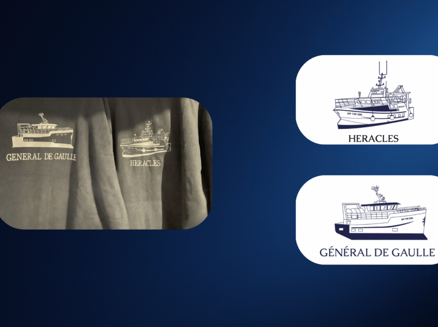 Bateaux de pêche Héraclès et Général de Gaulle : des illustrations au service du savoir-faire maritime