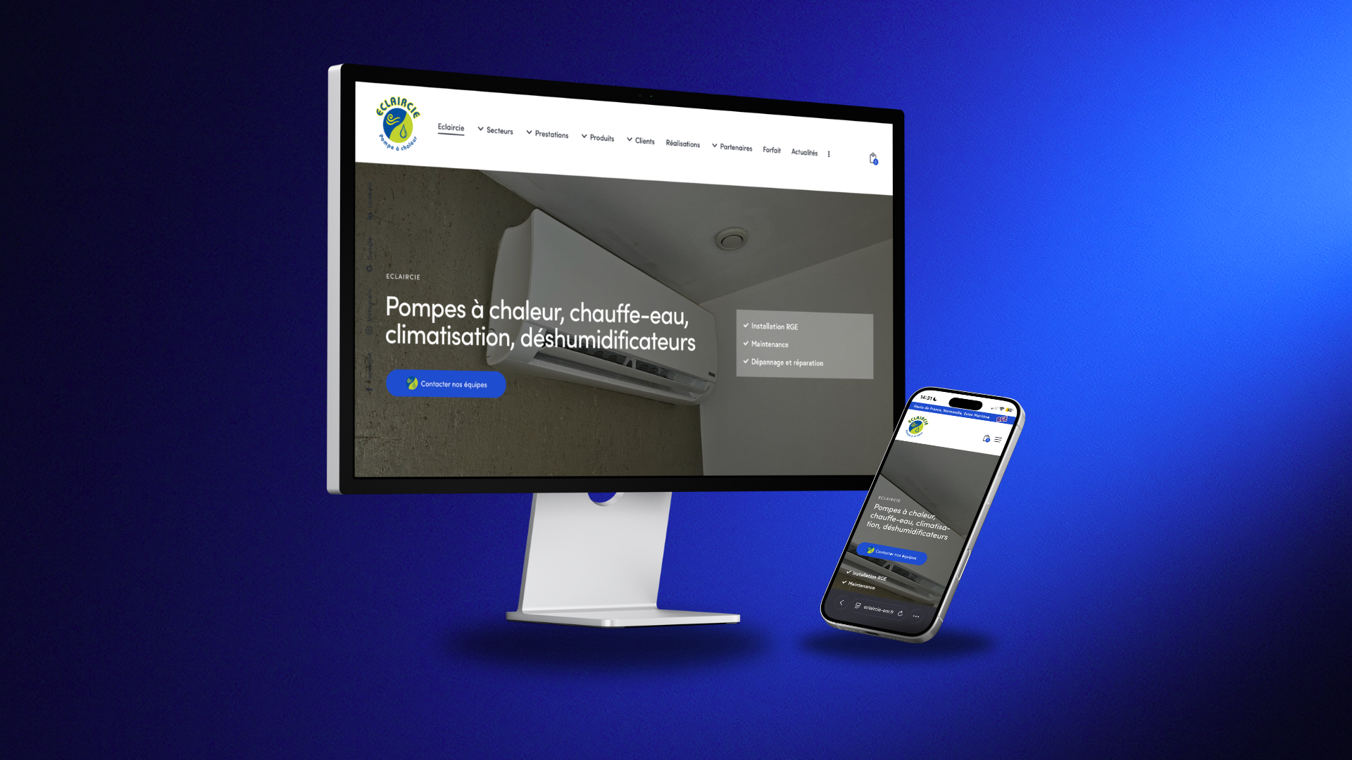 Éclaircie : un site internet pour développer son activité