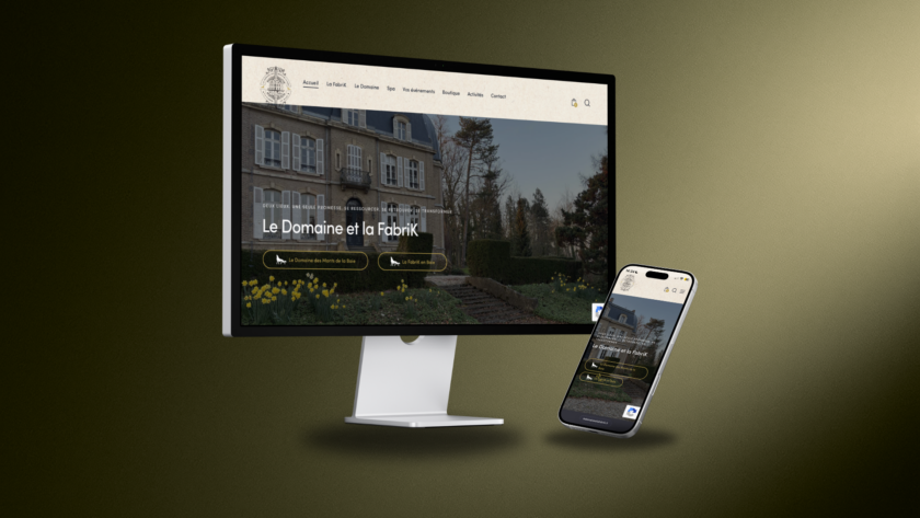 Le Domaine & La FabriK' : un site internet pour valoriser un lieu d'exception