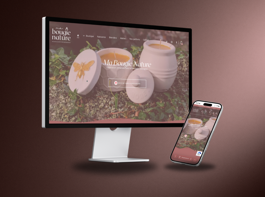 Ma Bougie Nature : un site internet pour valoriser l'artisanat