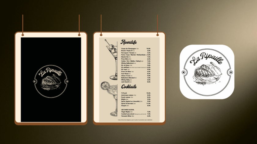 Ripaille : une identité graphique au service du restaurant